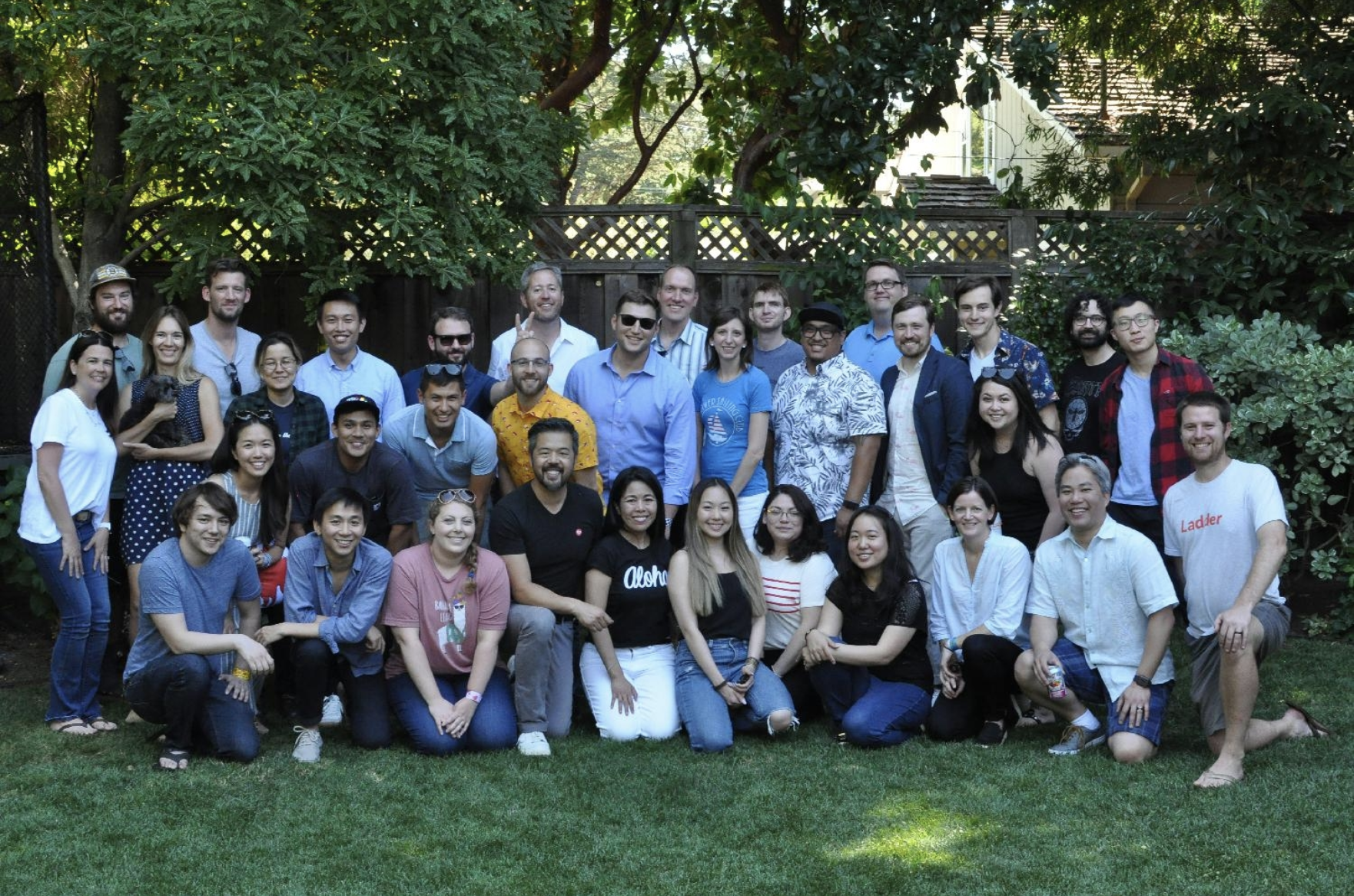 Ladder Company Barbeque Some of the team at Ladder’s annual summer barbecue.